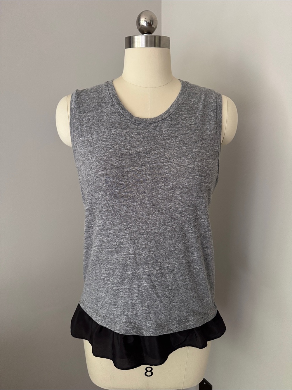 J. Crew Ruffle Hem Tank Top